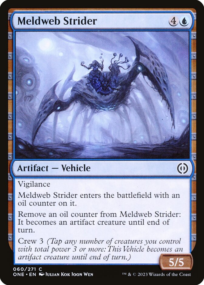 Meldweb Strider [Phyrexia: All Will Be One] (60)