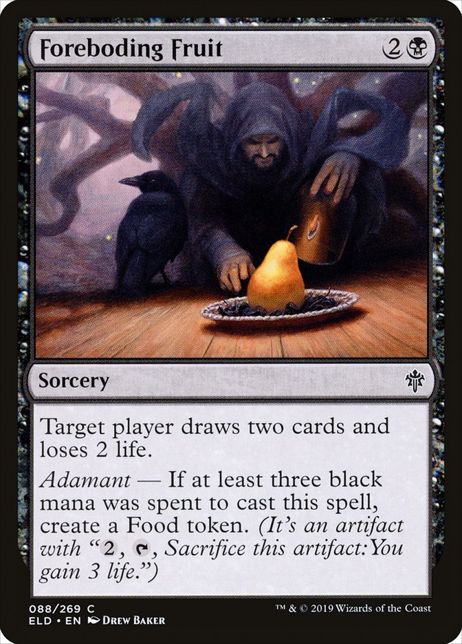 Foreboding Fruit [Throne of Eldraine] (88)