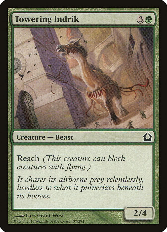 Towering Indrik [Return to Ravnica] (137)