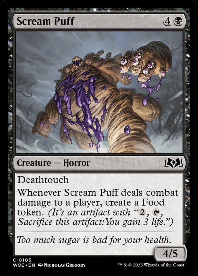 Scream Puff [Wilds of Eldraine] (105)
