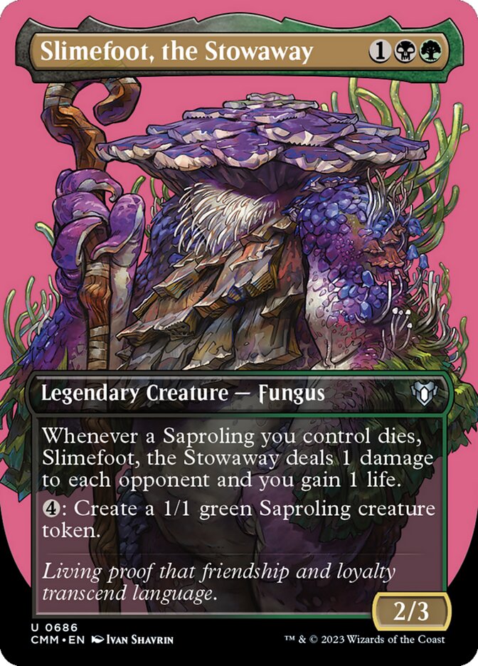 Slimefoot, the Stowaway [Commander Masters] (686)