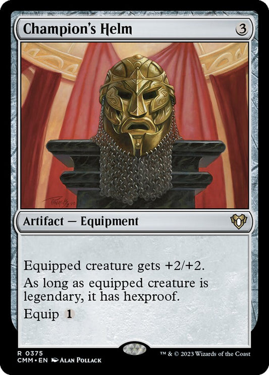 Champion's Helm [Commander Masters] (375)