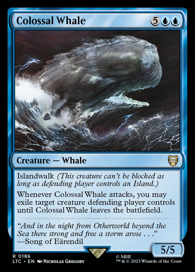 Colossal Whale [Tales of Middle-earth Commander] (186)