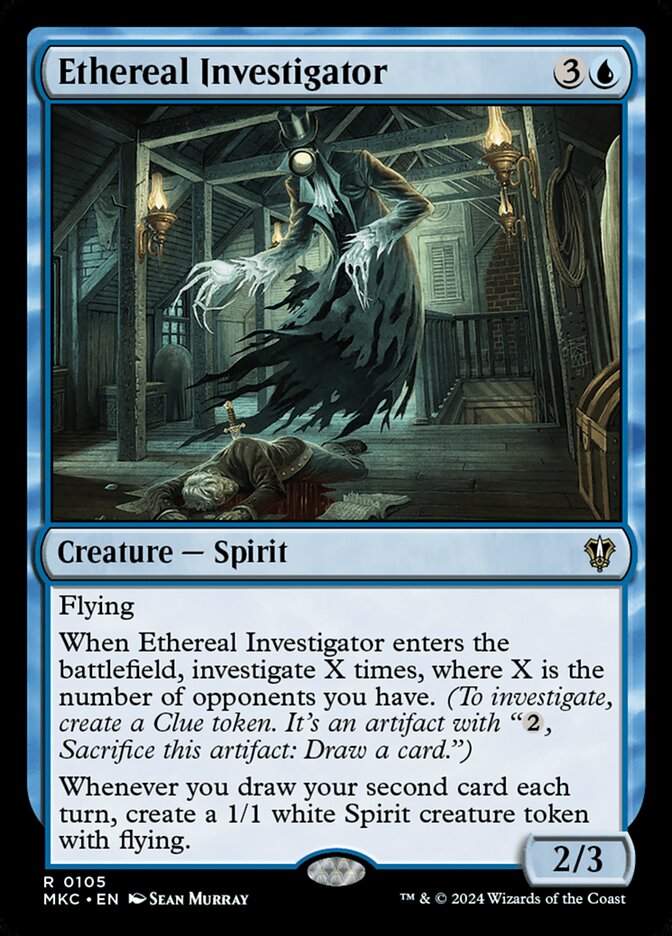 Ethereal Investigator [Murders at Karlov Manor Commander] (105)