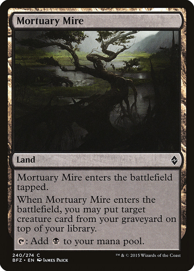 Mortuary Mire [Battle for Zendikar] (240)
