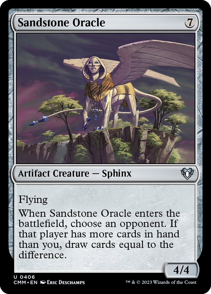 Sandstone Oracle [Commander Masters] (406)