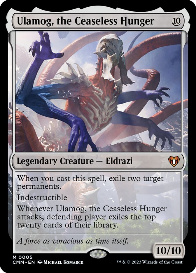 Ulamog, the Ceaseless Hunger [Commander Masters] (5)