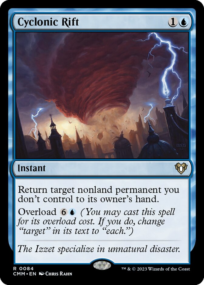 Cyclonic Rift [Commander Masters] (84)