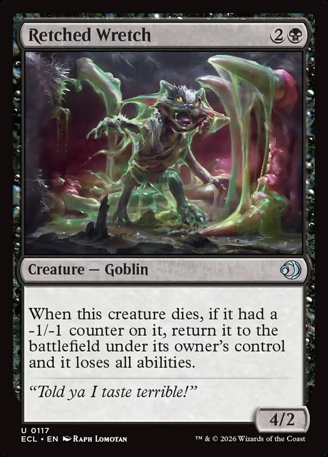 Retched Wretch [Lorwyn Eclipsed] (117)