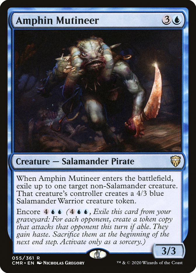 Amphin Mutineer [Commander Legends] (55)