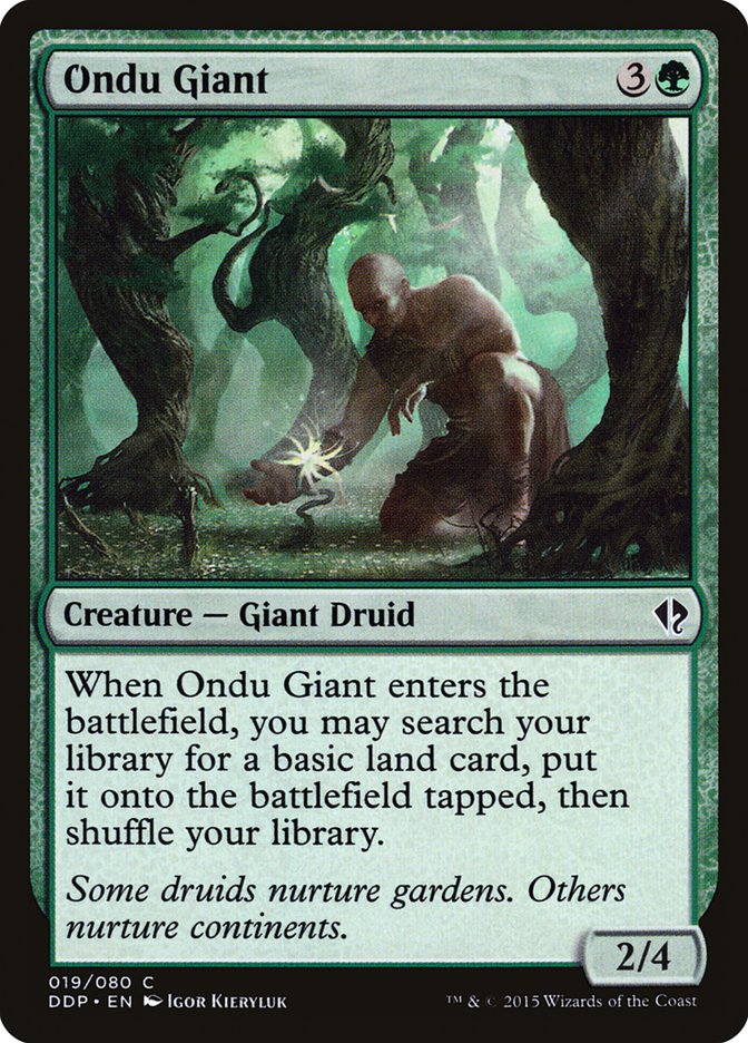 Ondu Giant [Duel Decks: Zendikar vs. Eldrazi] (19)