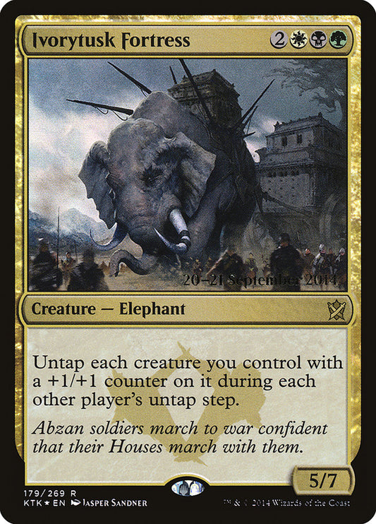 Ivorytusk Fortress [Khans of Tarkir Promos] (179s)
