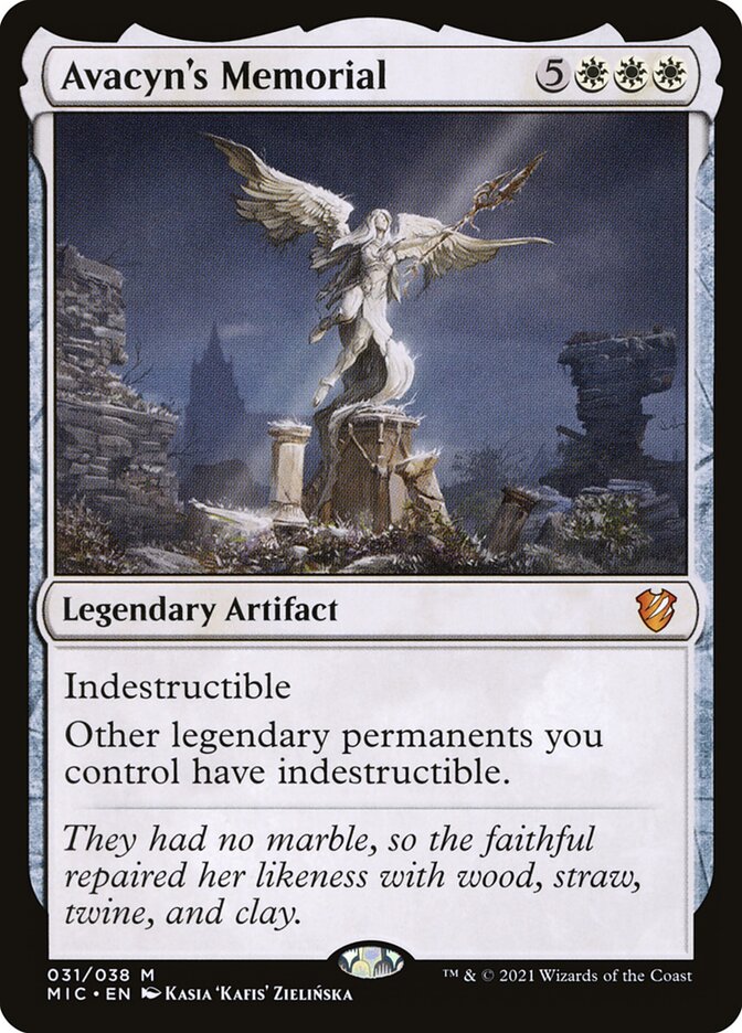 Avacyn's Memorial [Midnight Hunt Commander] (31)