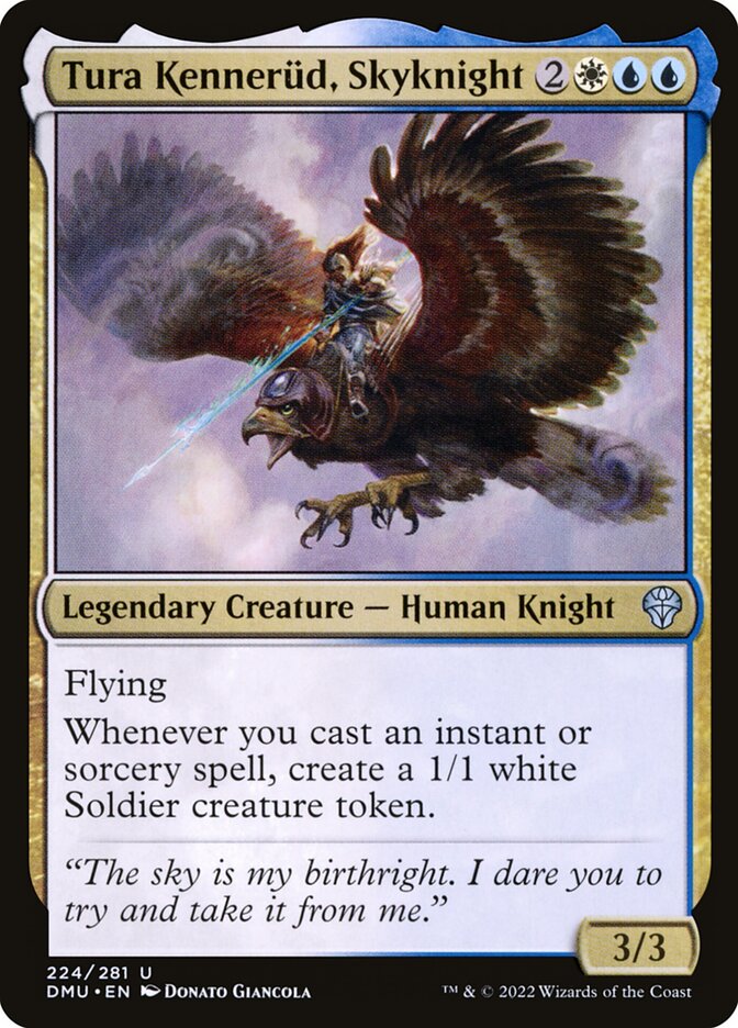 Tura Kennerüd, Skyknight [Dominaria United] (224)