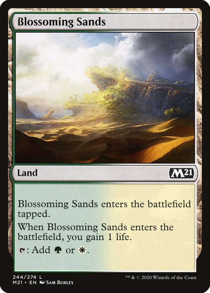 Blossoming Sands [Core Set 2021] (244)