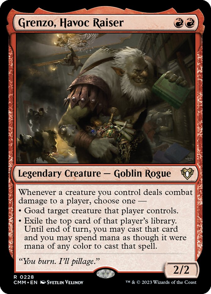 Grenzo, Havoc Raiser [Commander Masters] (228)