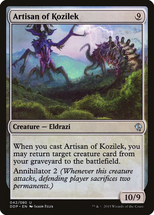 Artisan of Kozilek [Duel Decks: Zendikar vs. Eldrazi] (42)