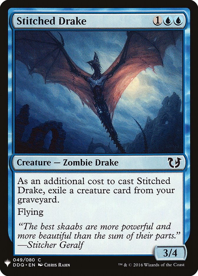 Stitched Drake [The List] (DDQ-49)