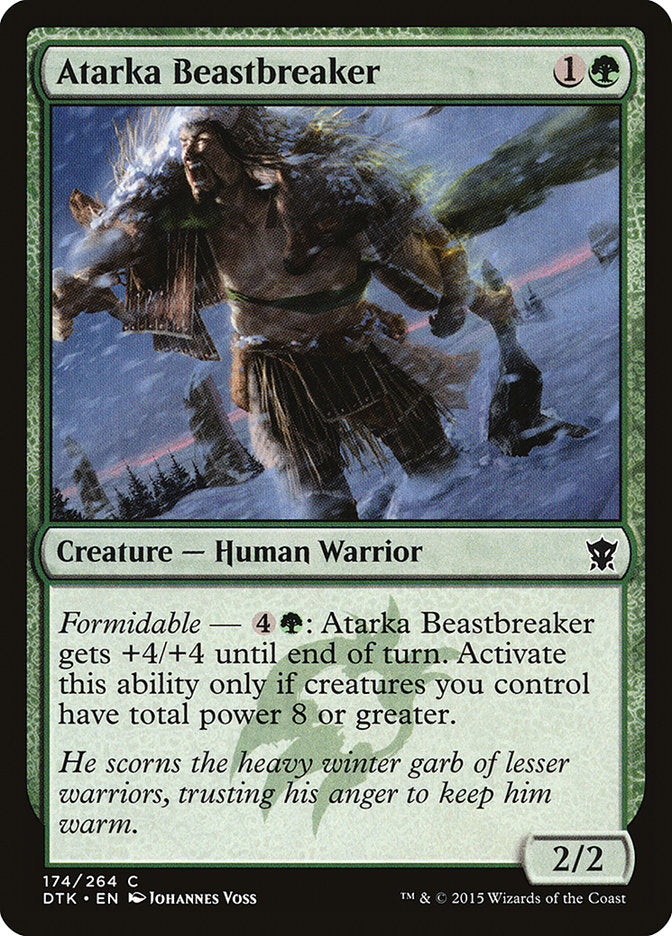 Atarka Beastbreaker [Dragons of Tarkir] (174)