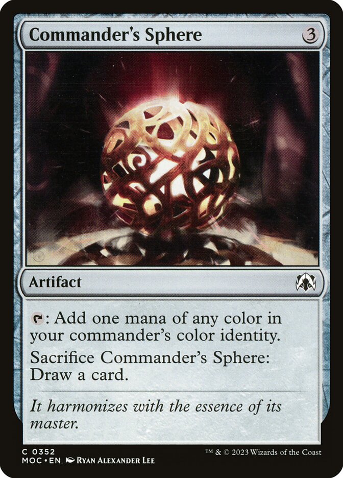 Commander's Sphere [March of the Machine Commander] (352)