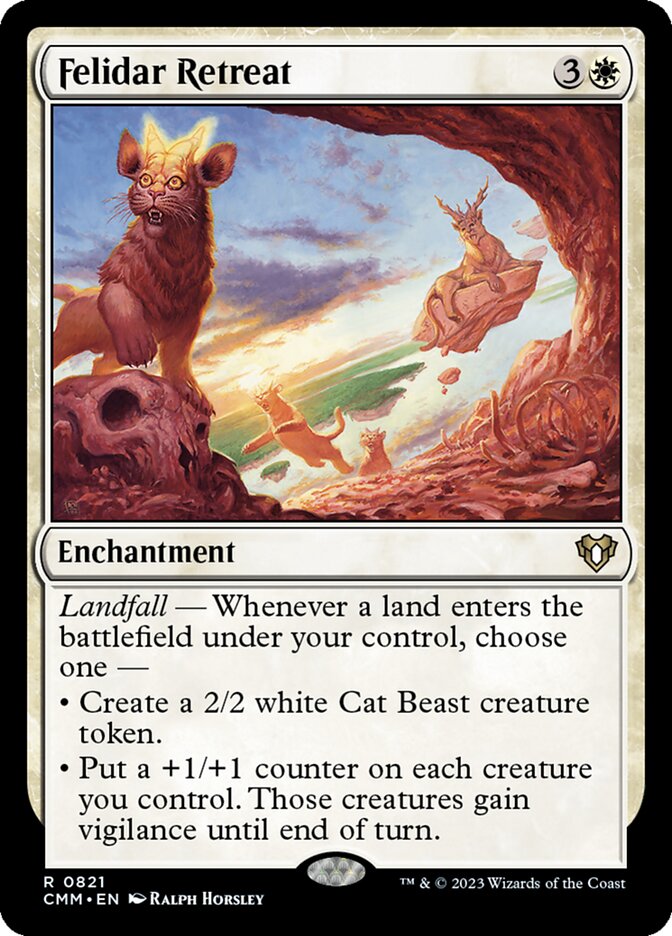 Felidar Retreat [Commander Masters] (821)