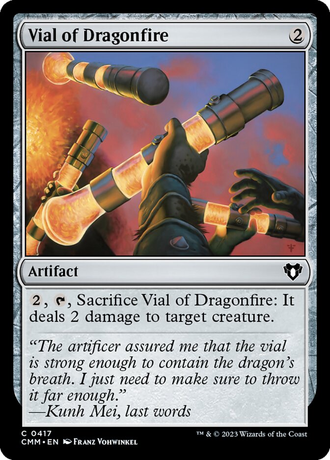 Vial of Dragonfire [Commander Masters] (417)