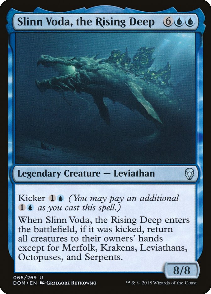 Slinn Voda, the Rising Deep [Dominaria] (66)