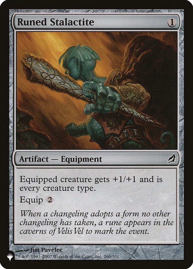 Runed Stalactite [The List] (LRW-260)