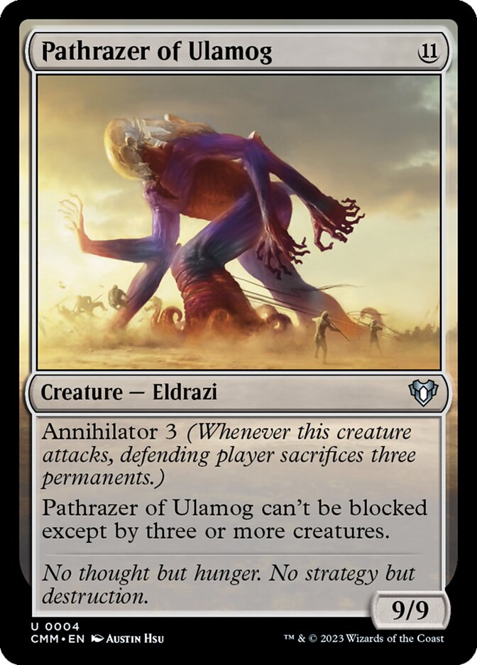 Pathrazer of Ulamog [Commander Masters] (4)