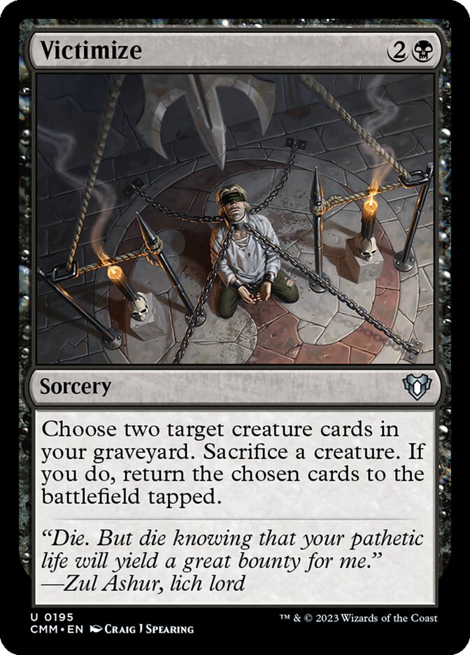 Victimize [Commander Masters] (195)