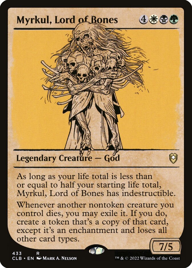 Myrkul, Lord of Bones [Commander Legends: Battle for Baldur's Gate] (433)