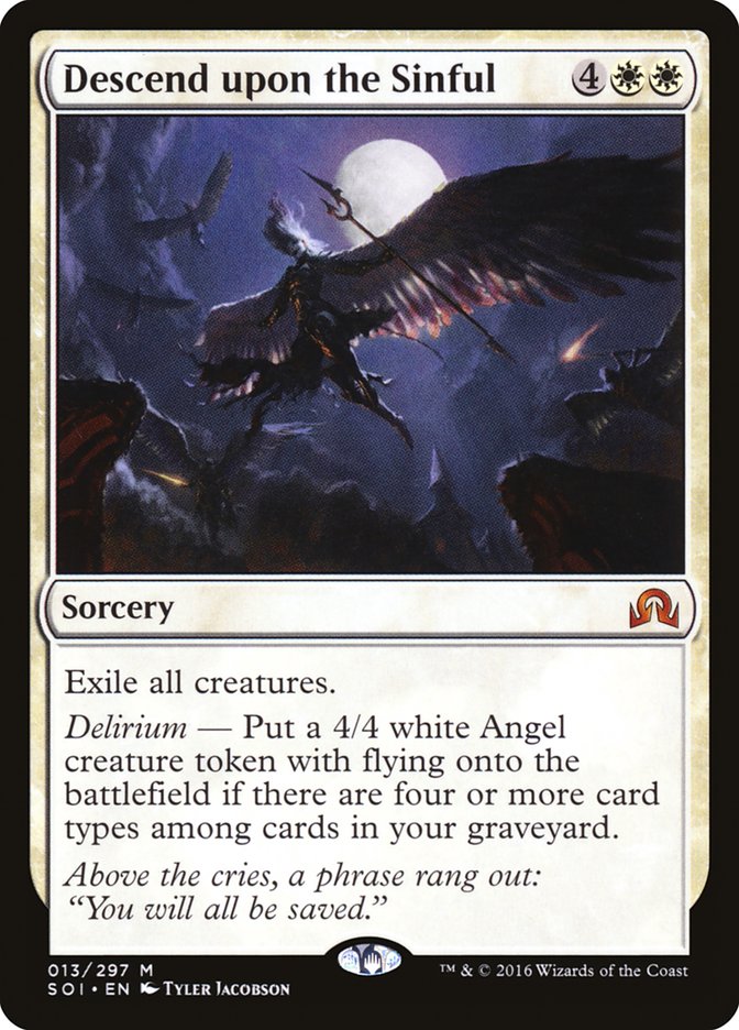 Descend upon the Sinful [Shadows over Innistrad] (13)