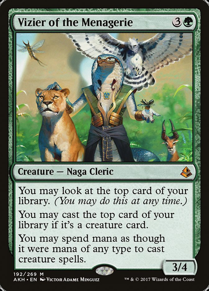 Vizier of the Menagerie [Amonkhet] (192)