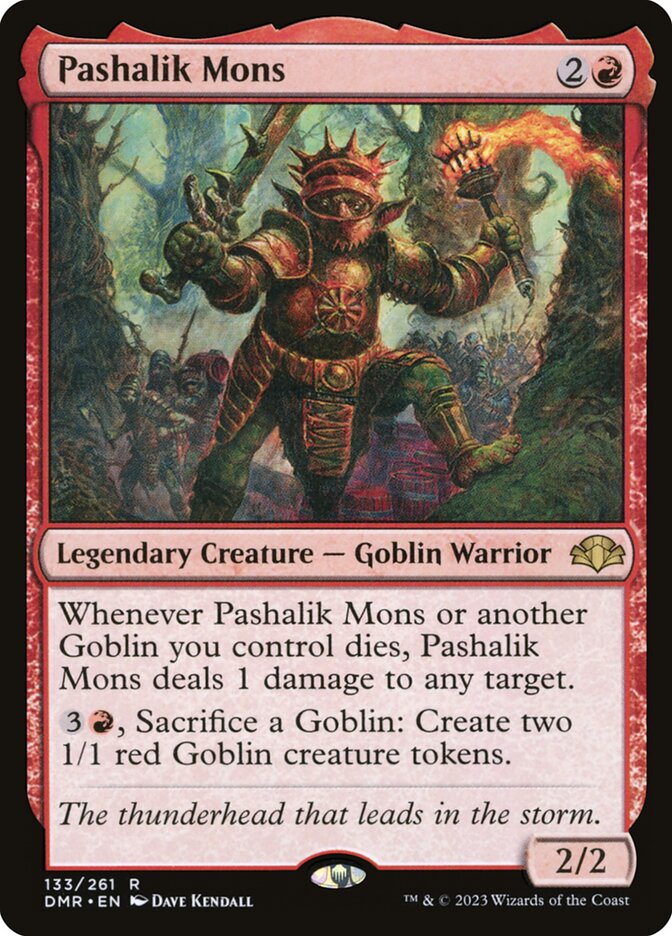Pashalik Mons [Dominaria Remastered] (133)