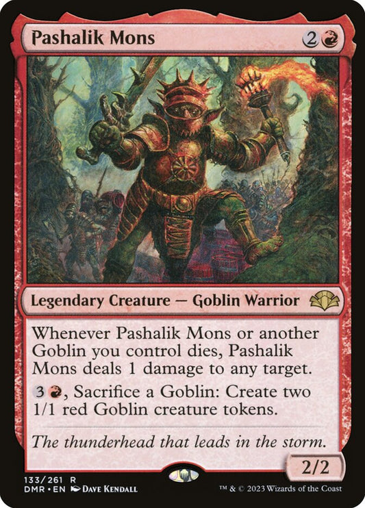 Pashalik Mons [Dominaria Remastered] (133)