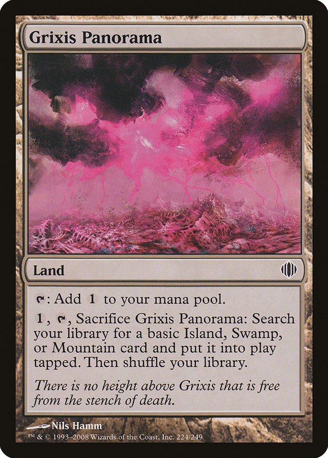 Grixis Panorama [Shards of Alara] (224)