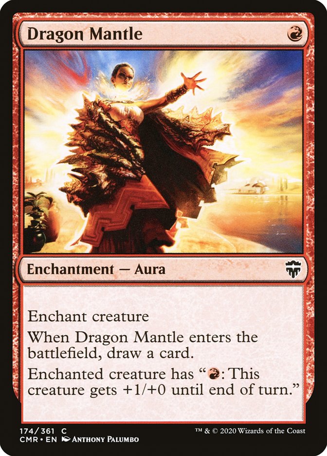 Dragon Mantle [Commander Legends] (174)