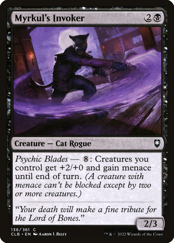 Myrkul's Invoker [Commander Legends: Battle for Baldur's Gate] (136)