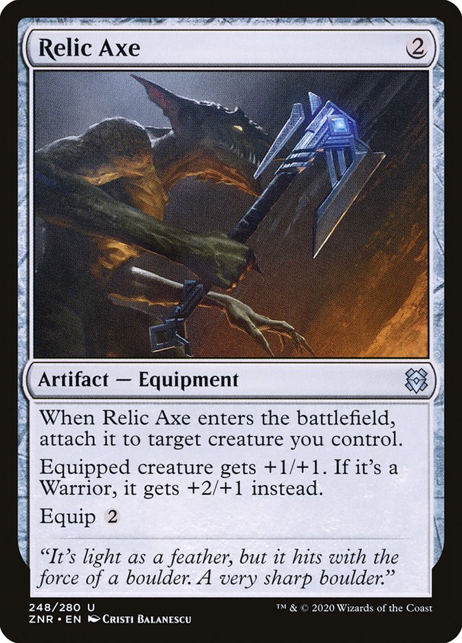 Relic Axe [Zendikar Rising] (248)