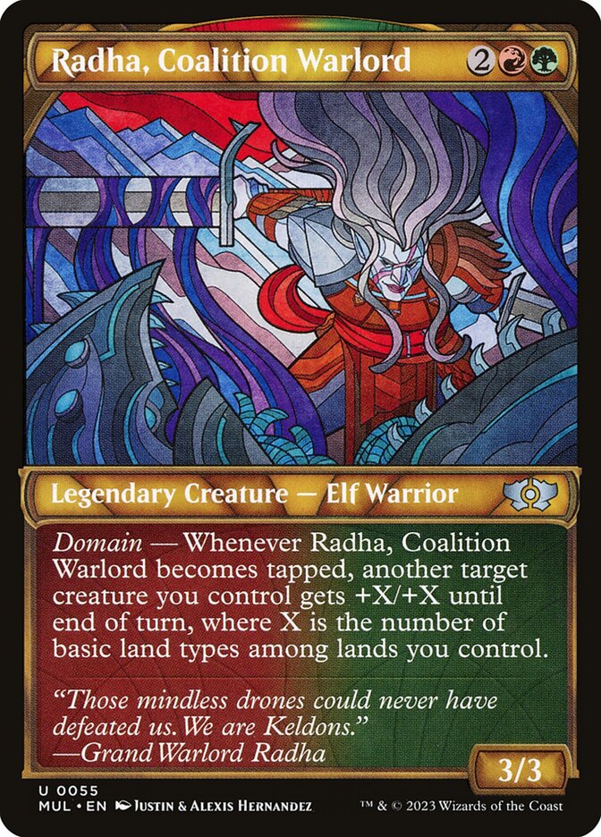 Radha, Coalition Warlord [Multiverse Legends] (55)