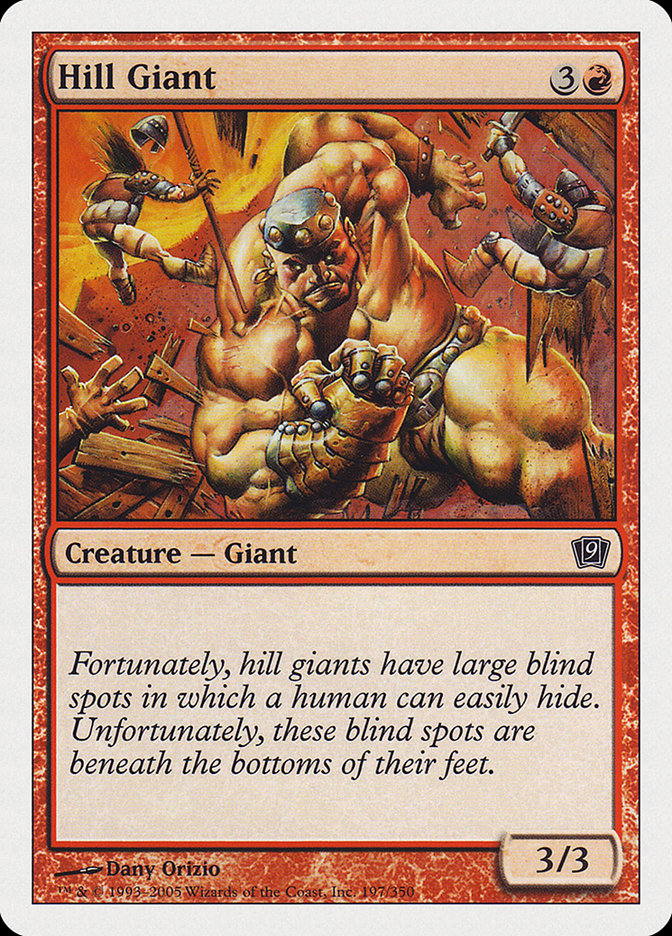 Hill Giant [Ninth Edition] (197)