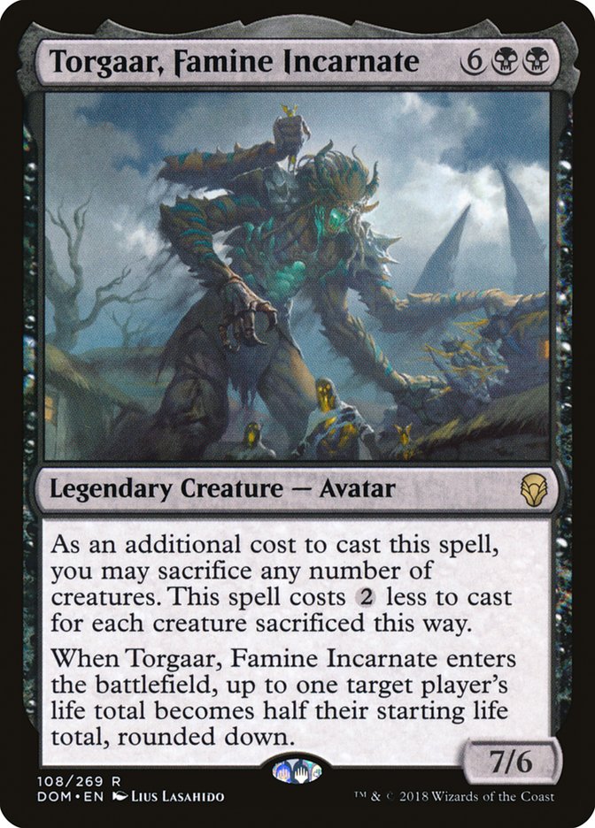 Torgaar, Famine Incarnate [Dominaria] (108)