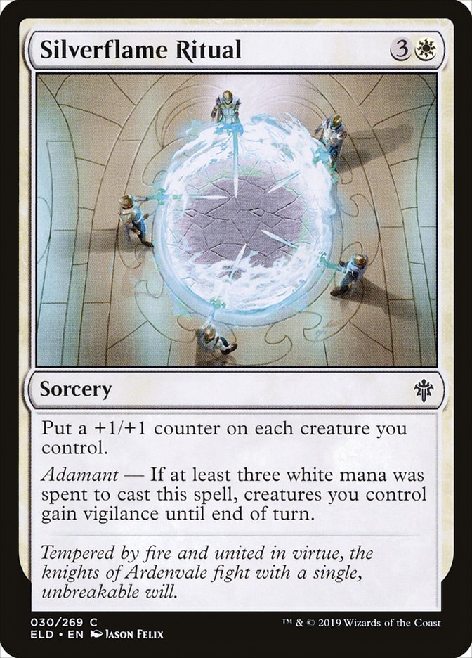 Silverflame Ritual [Throne of Eldraine] (30)