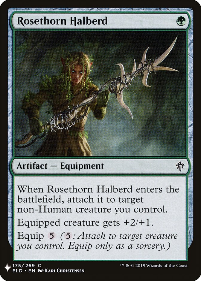 Rosethorn Halberd [The List] (ELD-175)