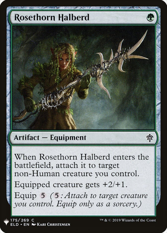 Rosethorn Halberd [The List] (ELD-175)