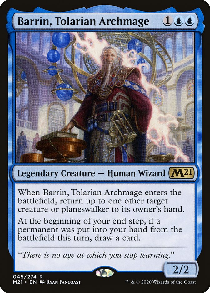 Barrin, Tolarian Archmage [Core Set 2021] (45)