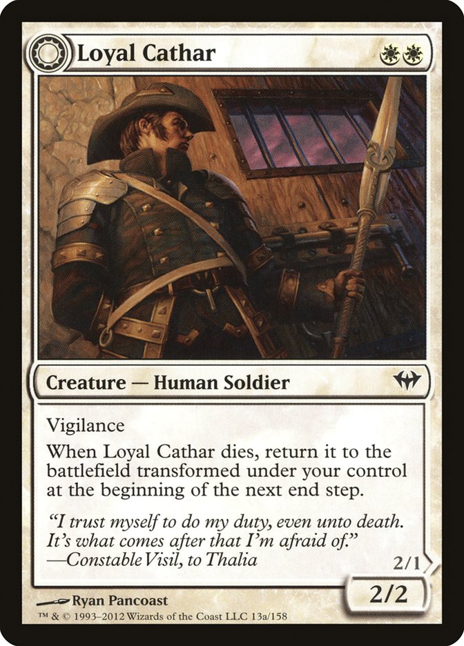 Loyal Cathar [Dark Ascension] (13)