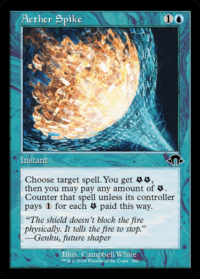 Aether Spike [Modern Horizons 3] (398)