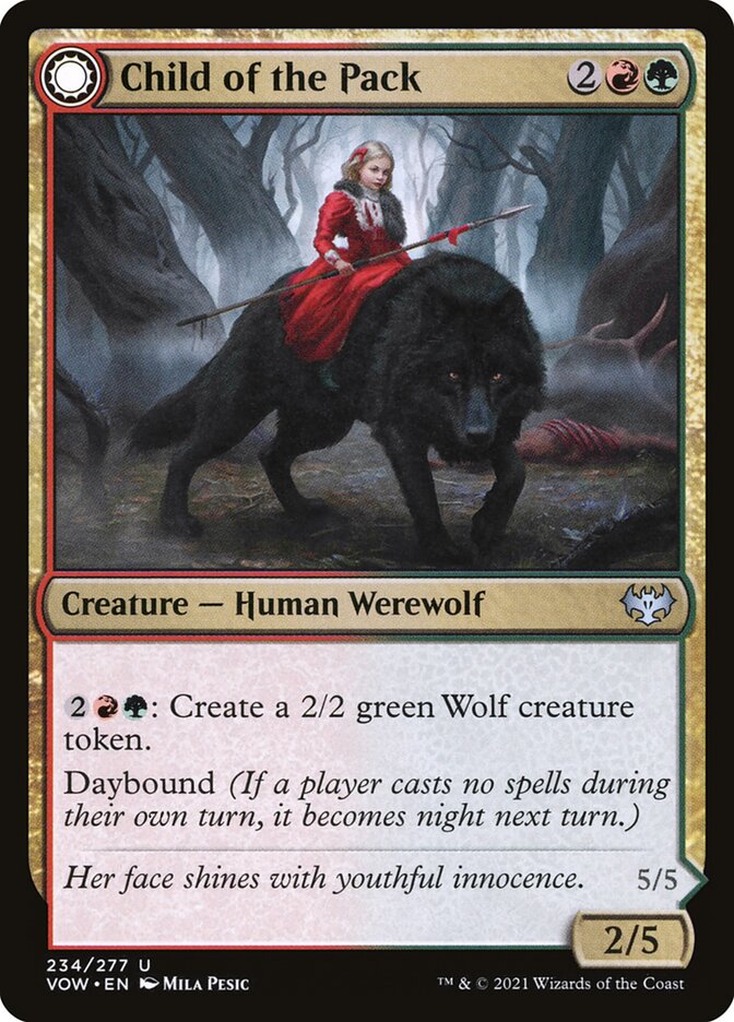 Child of the Pack [Innistrad: Crimson Vow] (234)