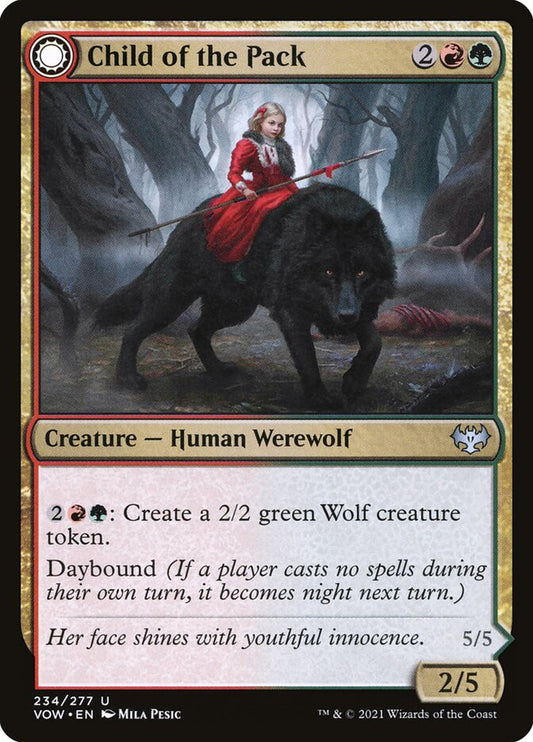 Child of the Pack [Innistrad: Crimson Vow] (234)